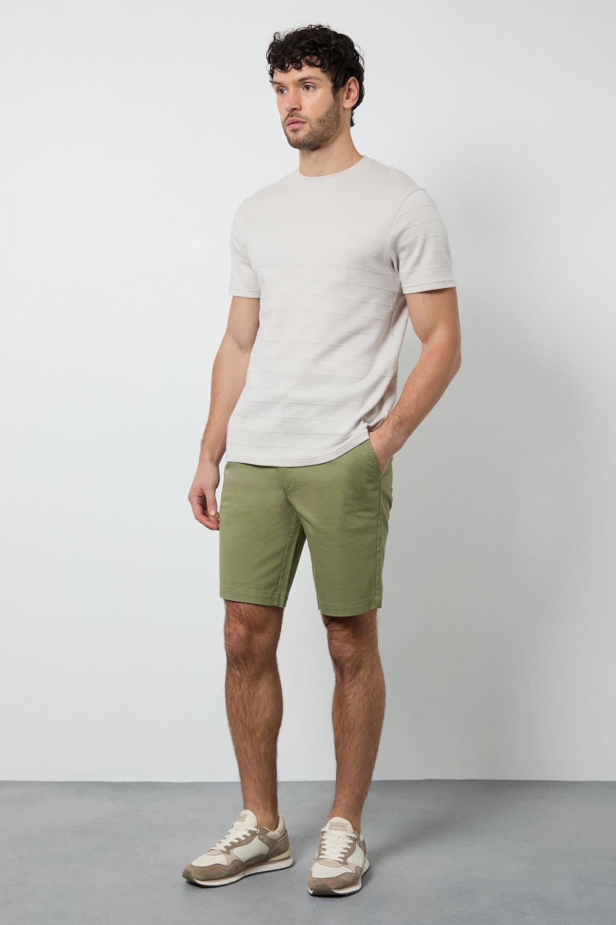 Burton Burton Men's Light Green Classic Chino Shorts