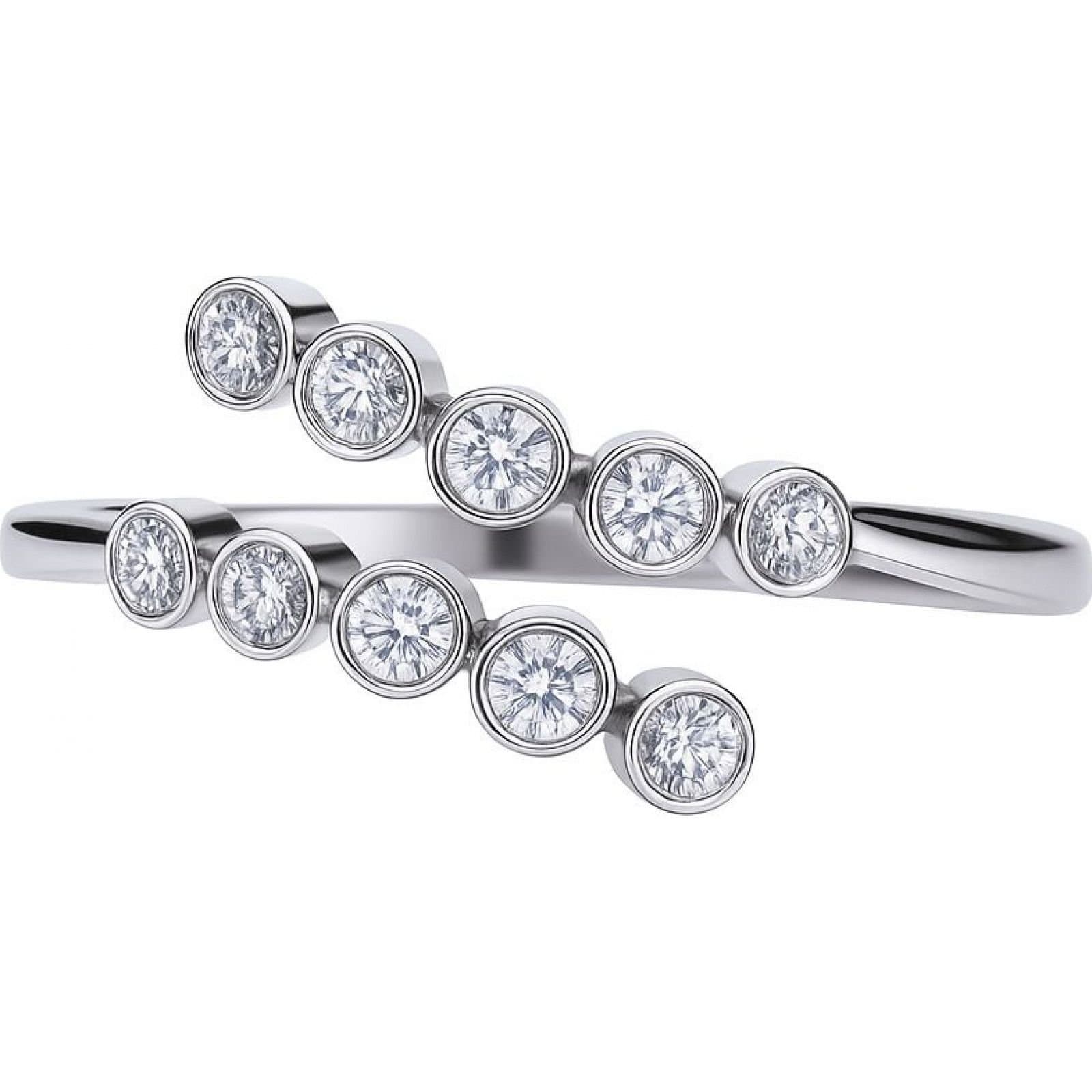 diamonfire Diamonfire Women's 6119411082160 Ring in Silver