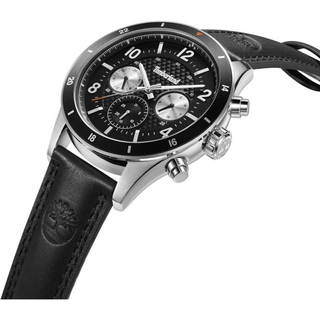 Timberland Timberland Men's TDWGF2201001 46mm Quartz Watch in Black - 3