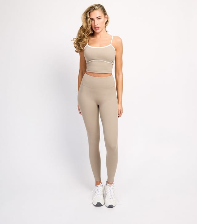 Rise Women's by Zara McDermott Brown Leggings Rise New Look - 2