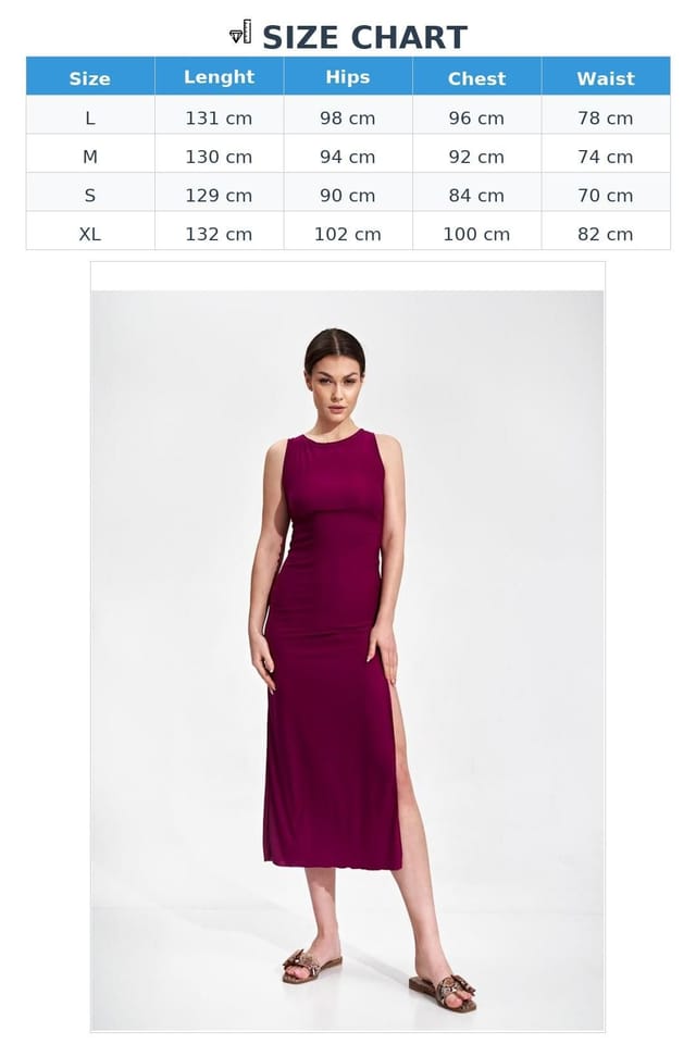 Love Lace Love Lace Women's Fitted Stretch Midi Dress with Tie Back in Plum - 3