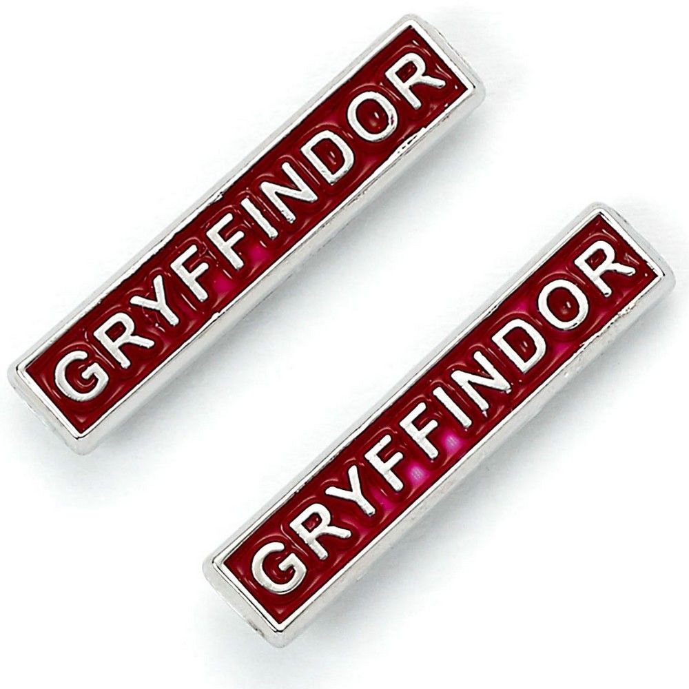 Harry Potter Harry Potter Men's Silver Plated Gryffindor Earring Set (Pack of 3) - 3