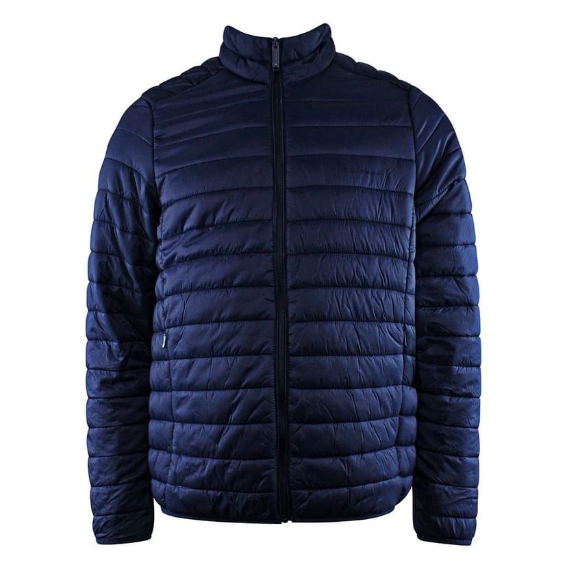 Ben Sherman Ben Sherman Men's Long Sleeve Zip Up Navy Blue Padded Jacket - 1