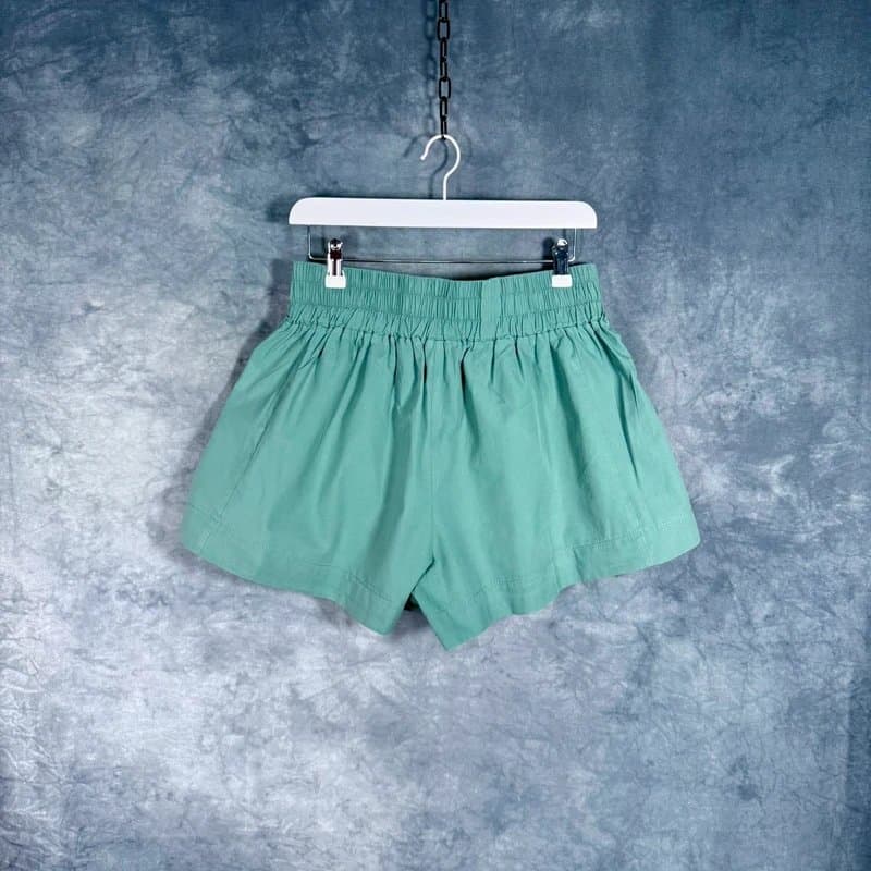 ASOS ASOS Design Women’s Mint Green Boxer Shorts w/ White Contrast Stripes – UK 12