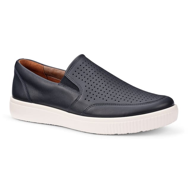 Hotter Hotter Men's 'Apex' Slip-On Shoes in Navy - 2