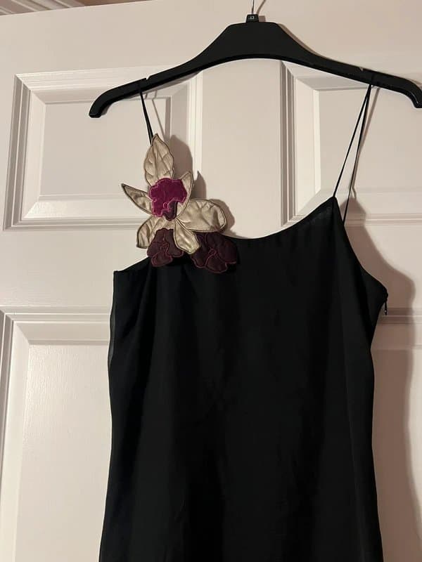 Emporio Armani Black silk dress
