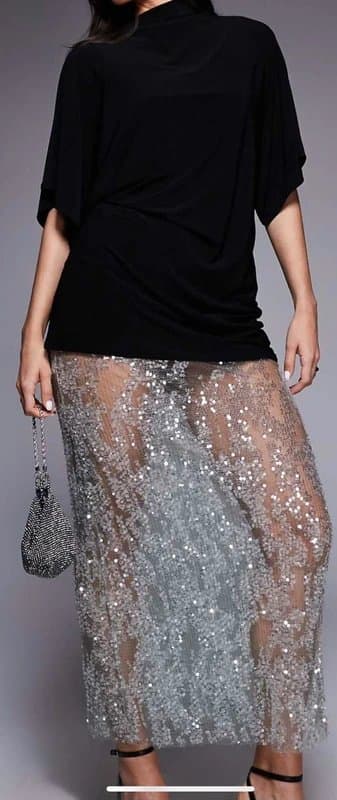 ASOS ASOS sequin skirt dress