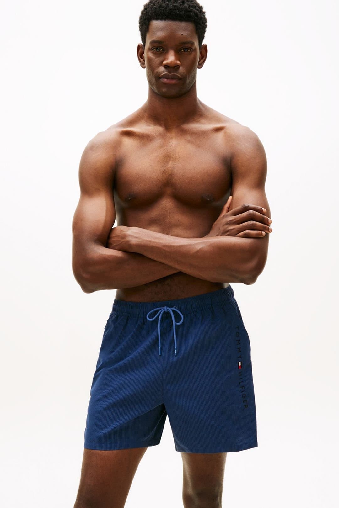 Tommy Hilfiger Tommy Hilfiger Navy Linen Swimshorts