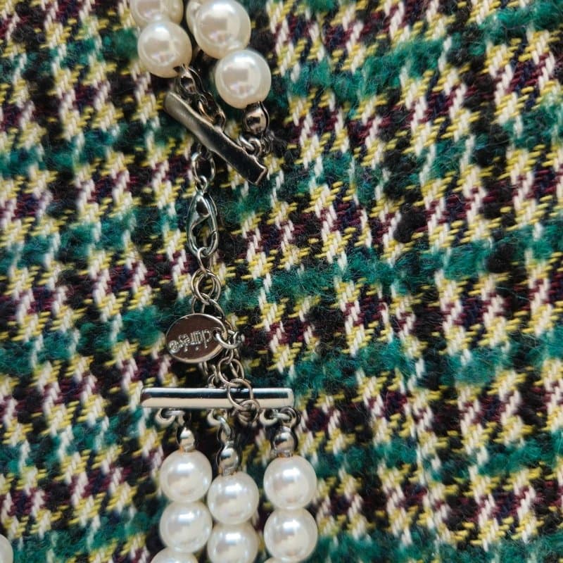 Claires Faux Pearl Rows, Half Pearl + Velvet & Stretch Bracelet Bundle (£5 Per Item)