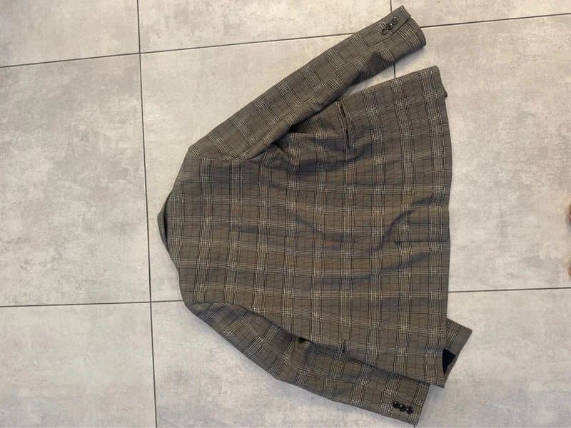 Bershka Tartan Blazer