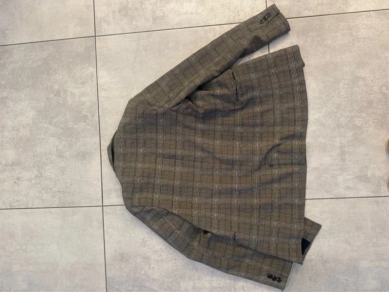 Bershka Tartan Blazer - 1