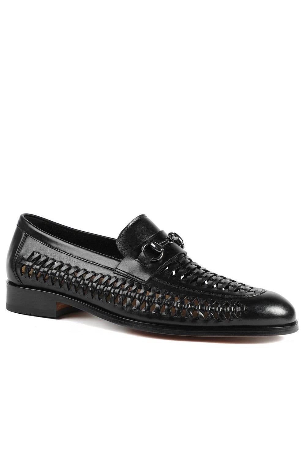 Jones Bootmaker Jones Bootmaker Black Leather Loafers