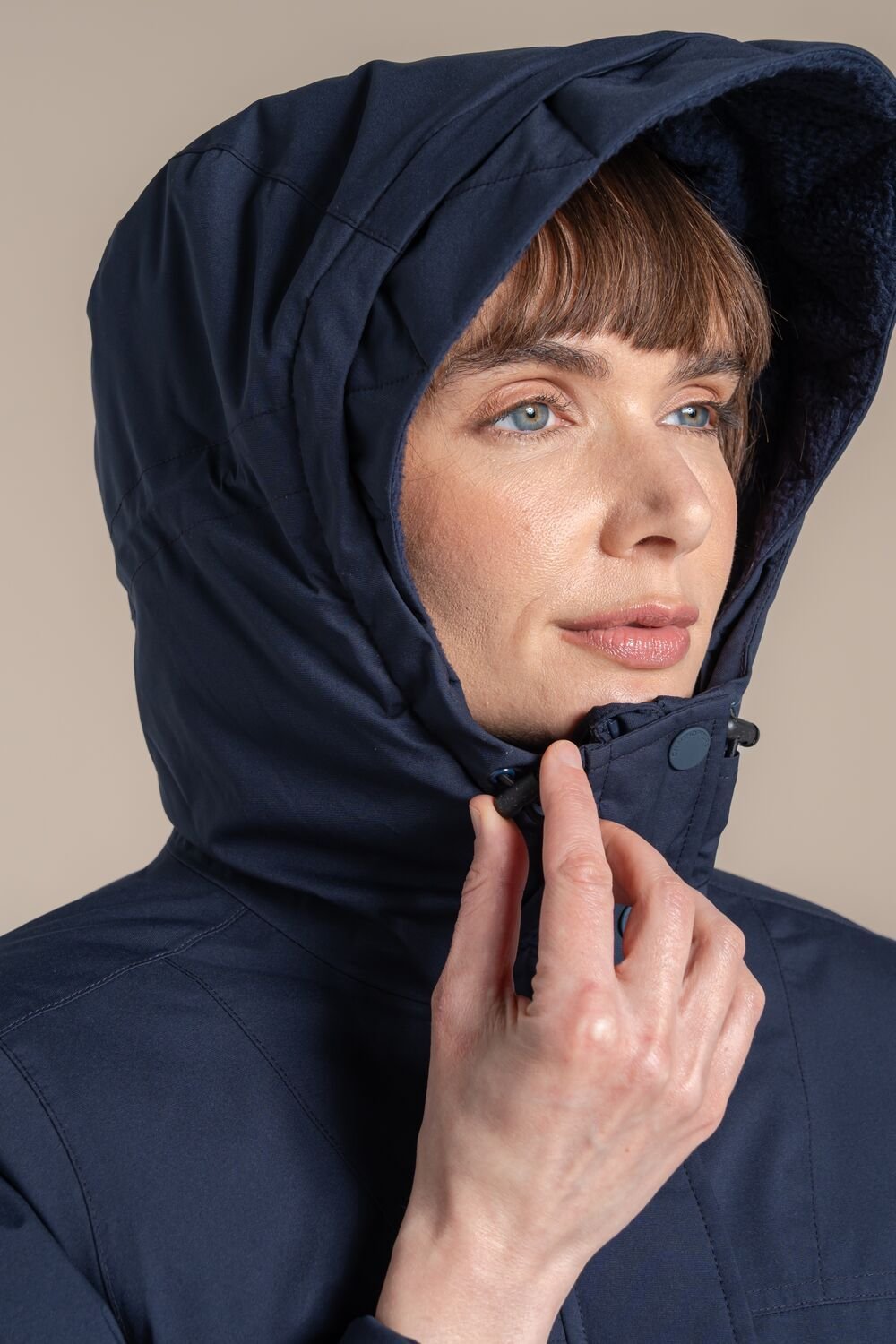 Craghoppers Craghoppers Women's Crossbill Hooded Waterproof Breathable Padded Insulated Jacket in Blue - 3