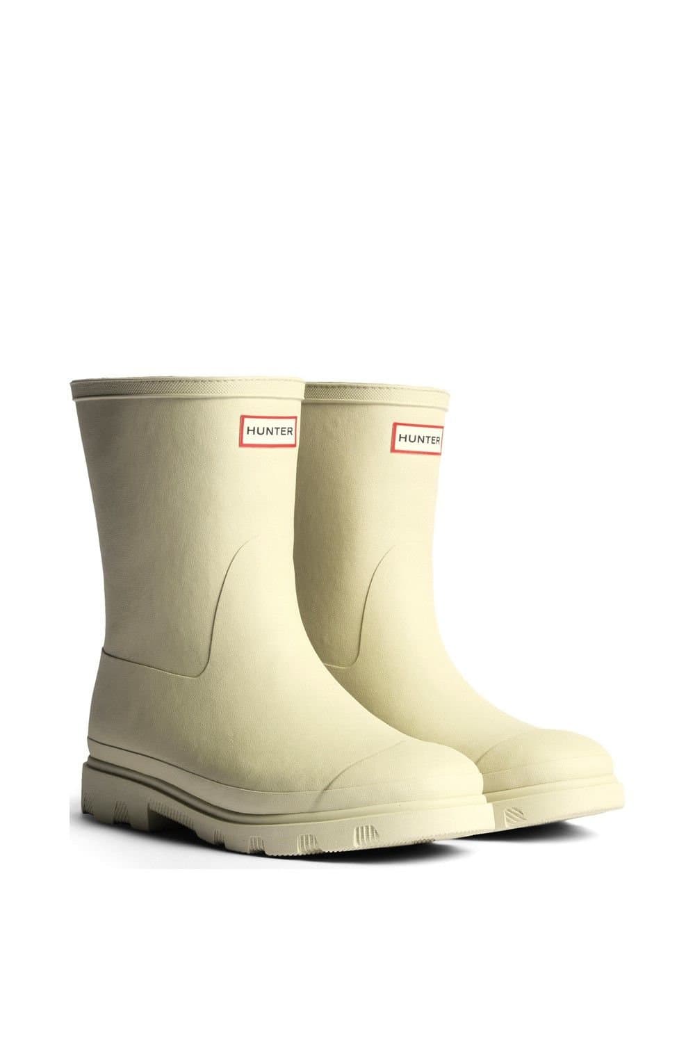 Hunter Hunter Men's Downpour Short Insulated Boot in Off-White