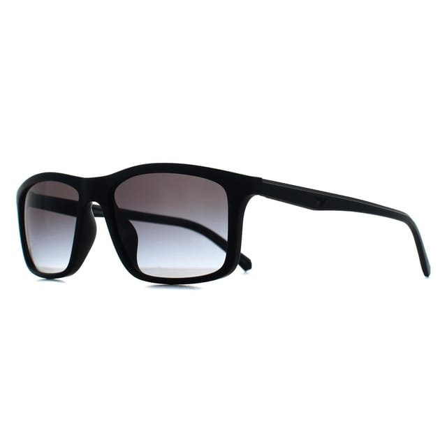 Emporio Armani Emporio Armani Men's Rectangle Matte Black Grey Gradient EA4257U - 2
