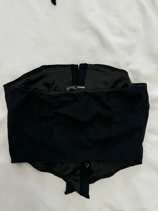 Bershka bershka hook and eye strapless corset - 1