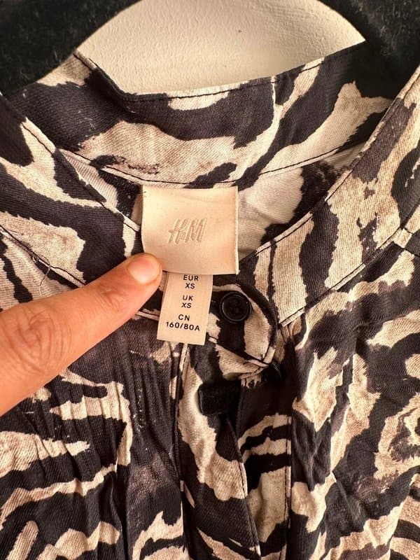 H&M H&M Chiffon Shirt Dress