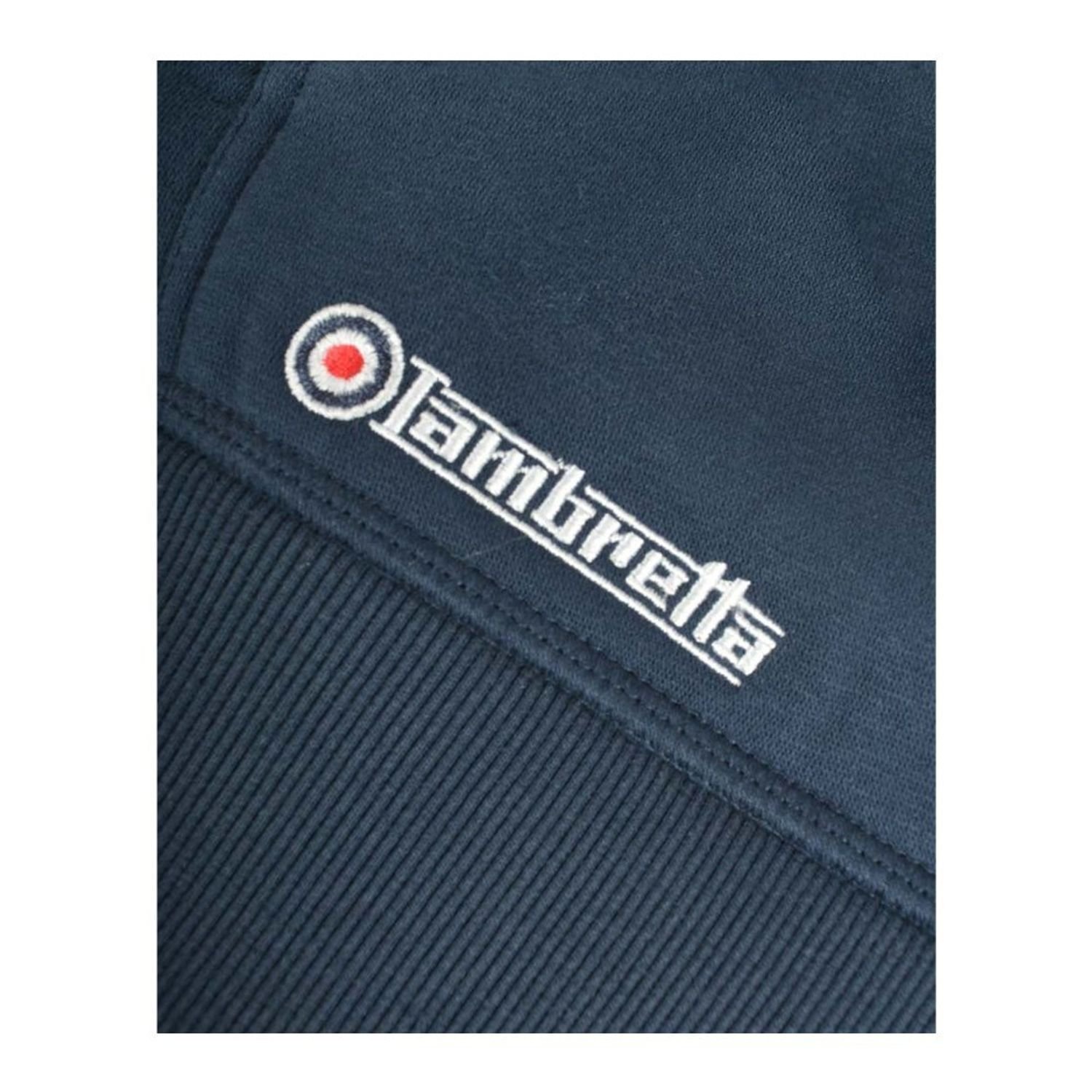Lambretta Lambretta Men's Target Hoodie in Navy - 4