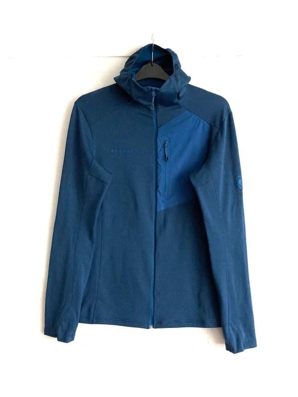 Mammut Mammut Aconcagua light ML hooded jacket navy/blue Size M