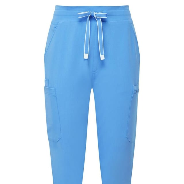 Onna Onna Women's Relentless Cargo Trousers in Light Blue - 2