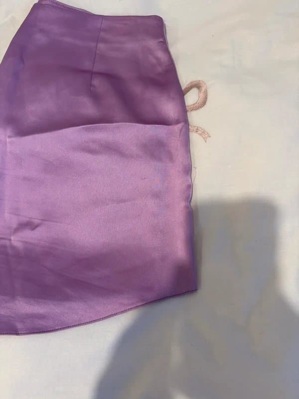 ASOS Design Satin mini skirt
