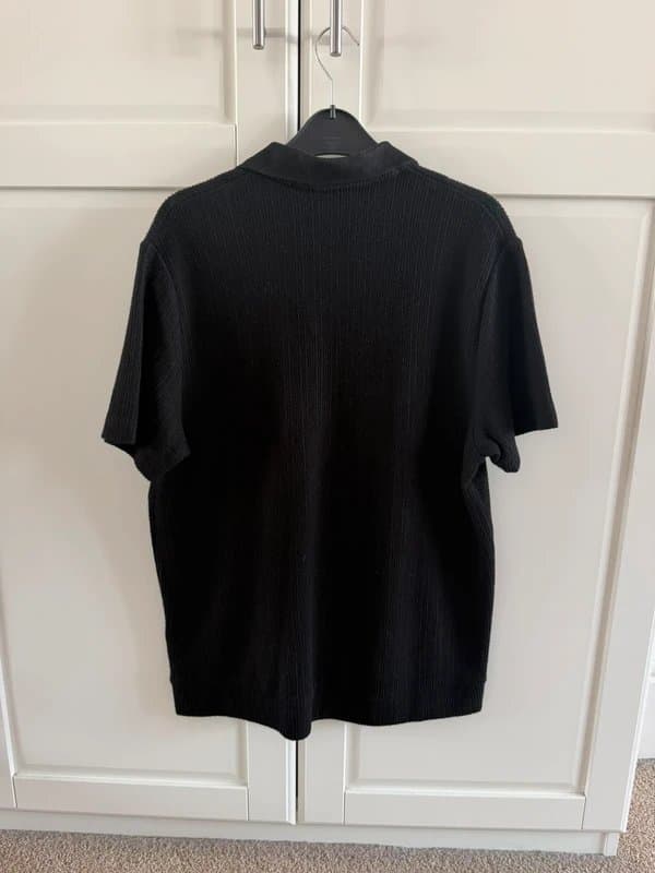 Bershka Bershka Open Collar Polo Shirt