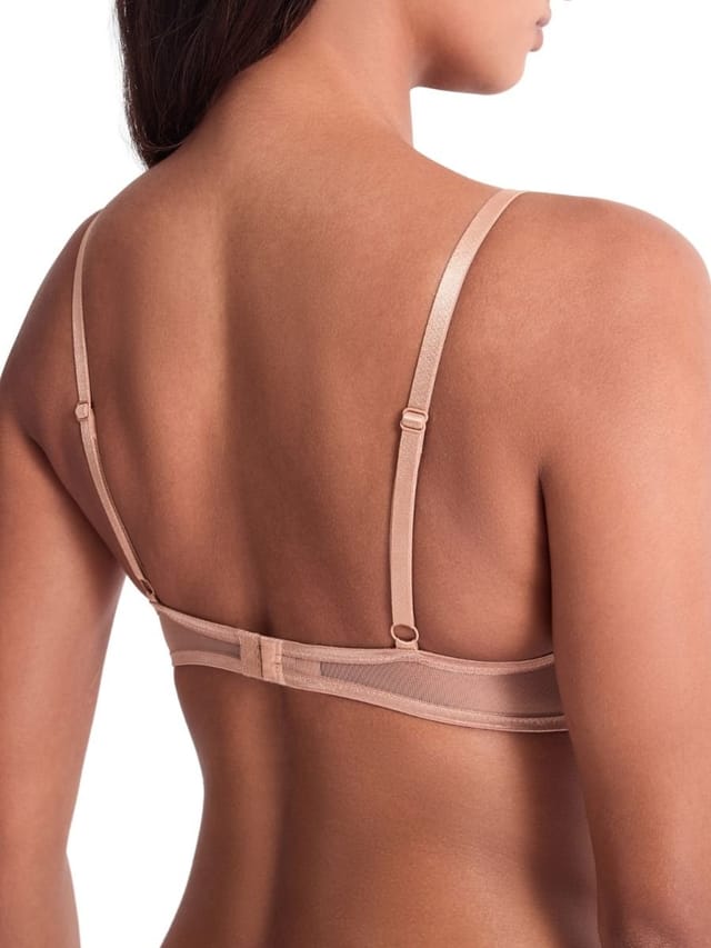 Aubade Aubade Women's Poetic Delights Triangle Bralette in Beige - 2