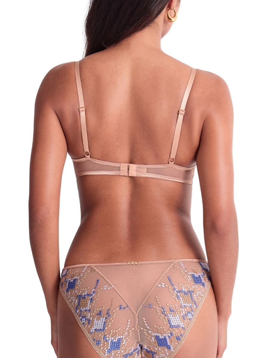 Aubade Aubade Women's Poetic Delights Triangle Bralette in Beige - 4
