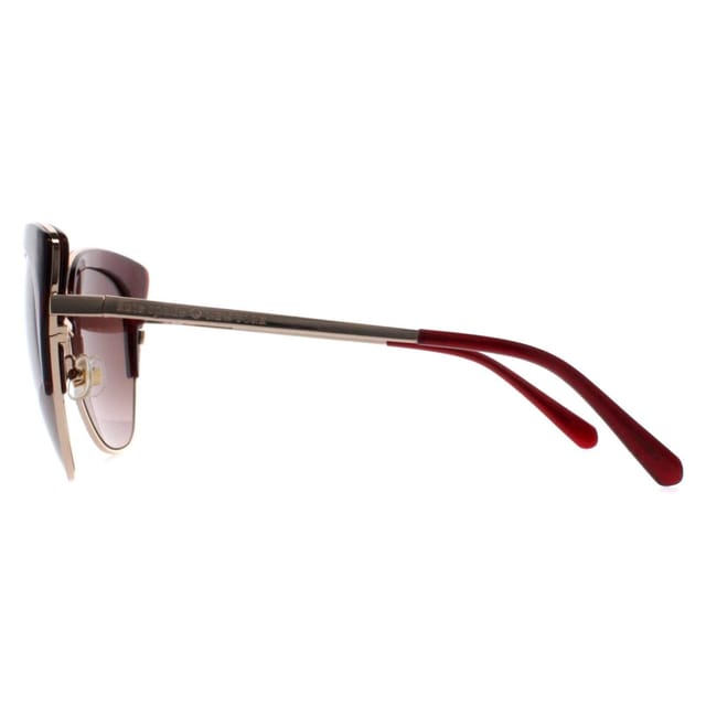 Kate Spade Kate Spade Women's Cat Eye Gold Burgundy Gradient Abinaya - 3