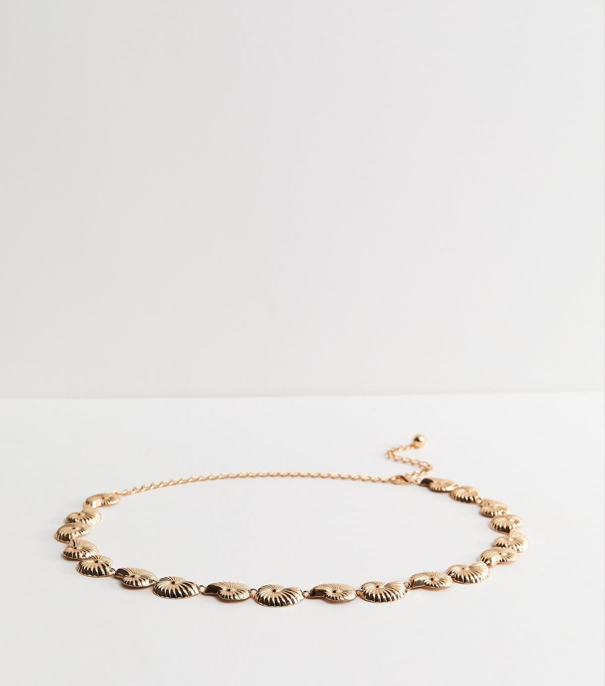 New Look Gold Tone Seashell Chain Belt New Look
