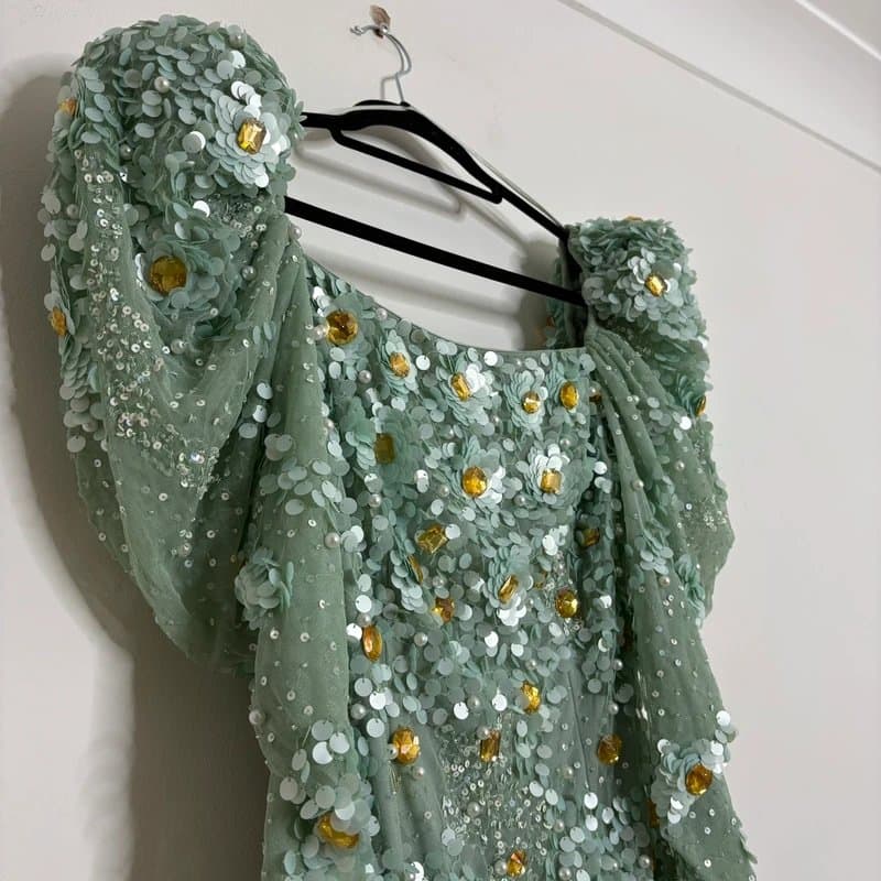 ASOS ASOS Luxe Sequin Embellished Dress Size 10