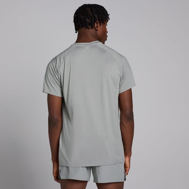 MyProtein Myprotein Men's Training Short Sleeve T-Shirt in Grey - 2