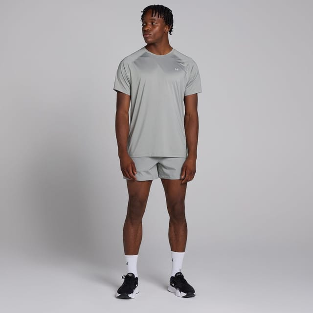 MyProtein Myprotein Men's Training Short Sleeve T-Shirt in Grey - 3