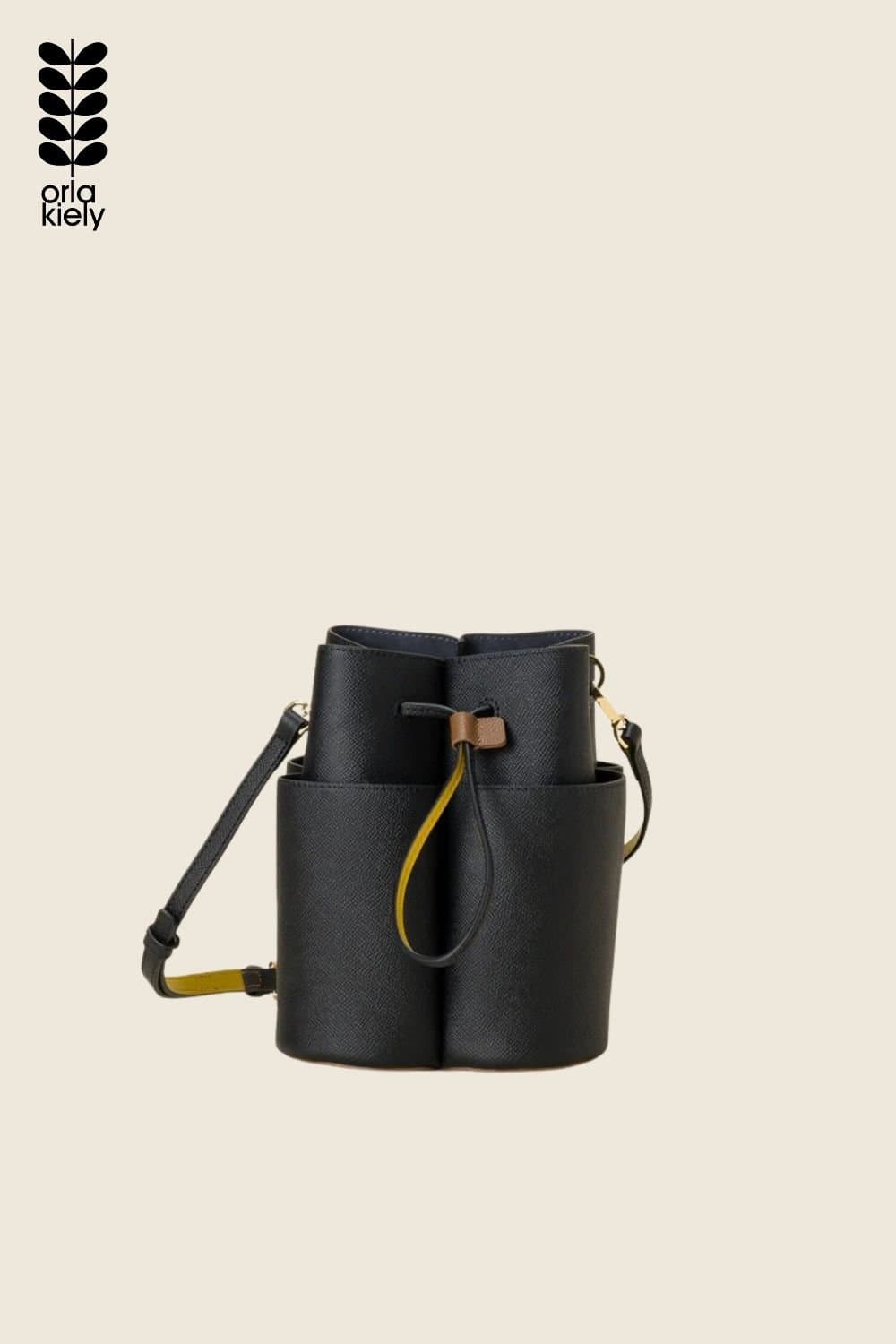 Orla Kiely Orla Kiely Women's Flower Petal Crossbody - Black