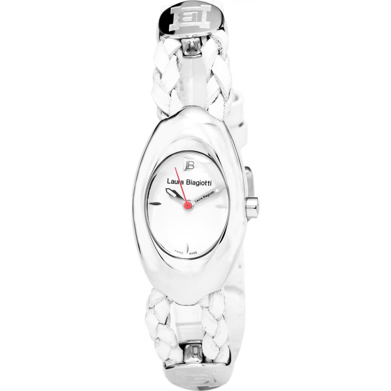 Laura Biagiotti Laura Biagiotti Women's LBSM0056L-03 22mm Quartz Watch in White
