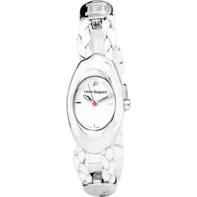 Laura Biagiotti Laura Biagiotti Women's LBSM0056L-03 22mm Quartz Watch in White - 2