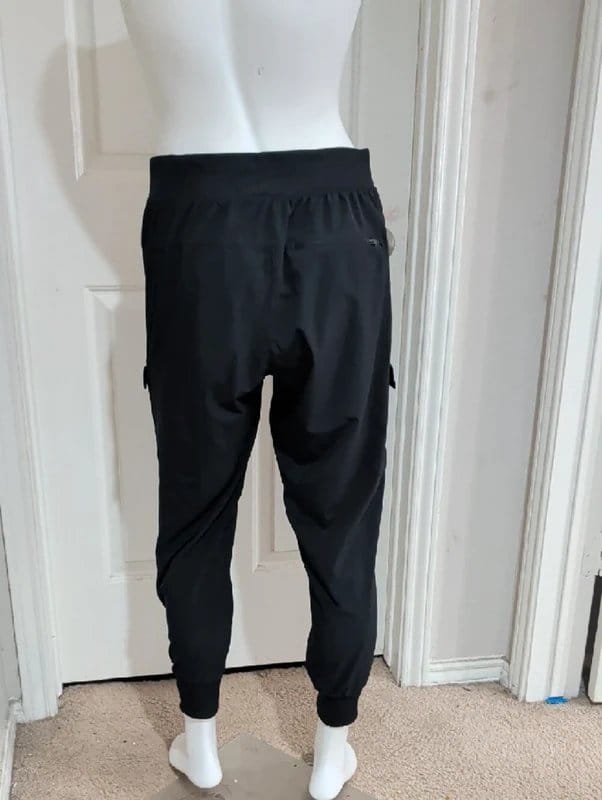 All in Motion Black Women's Slim Tapered Cargo Joggers