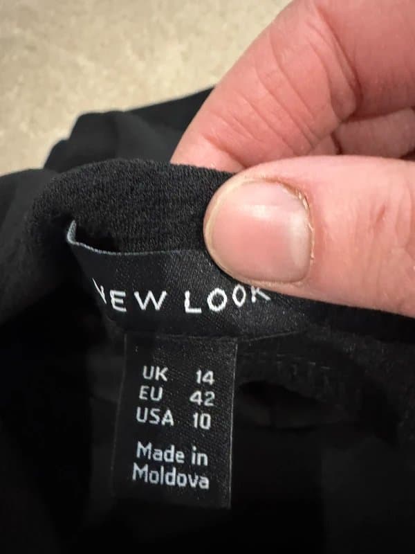 New Look New look black dress size 14