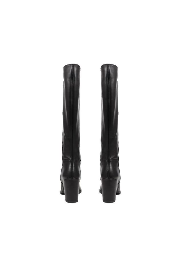 Jones Bootmaker Jones Bootmaker Women's Cagliari Wide Calf Fit Knee-High Boots in Black - 3