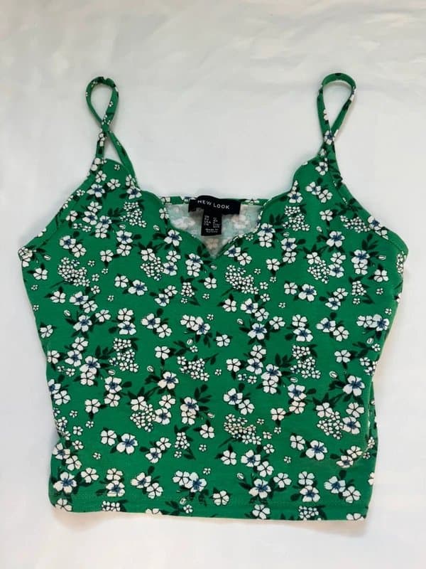New Look Floral print v-neck camisole from New Look