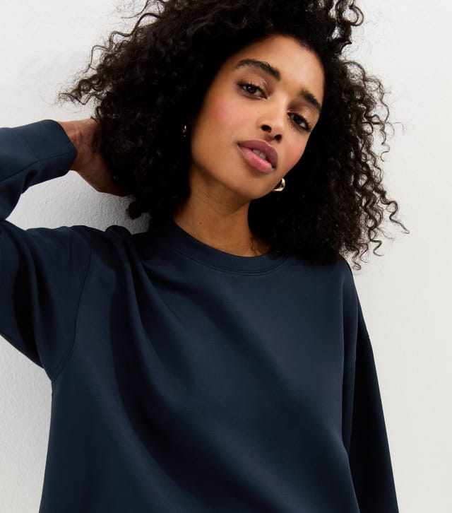 New Look Women's Premium Navy Sweatshirt New Look - 2