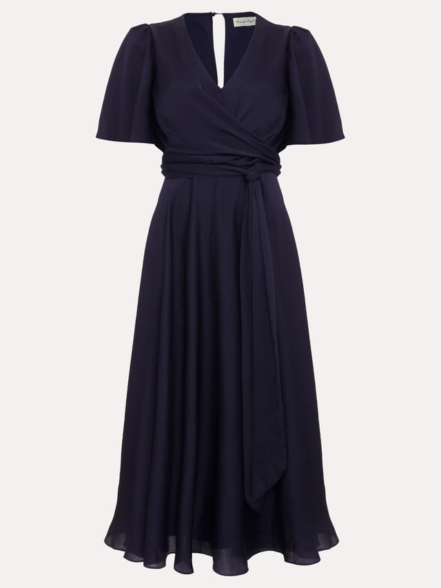 Phase Eight Phase Eight Women's Abbie Wrap Dress in Dark Navy - 2