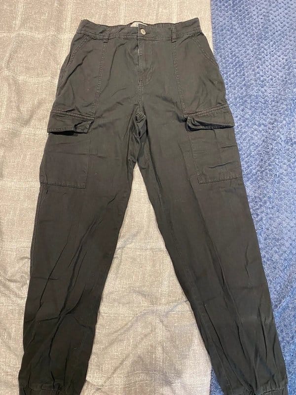 New Look Black Lightweight Cargo Pants
