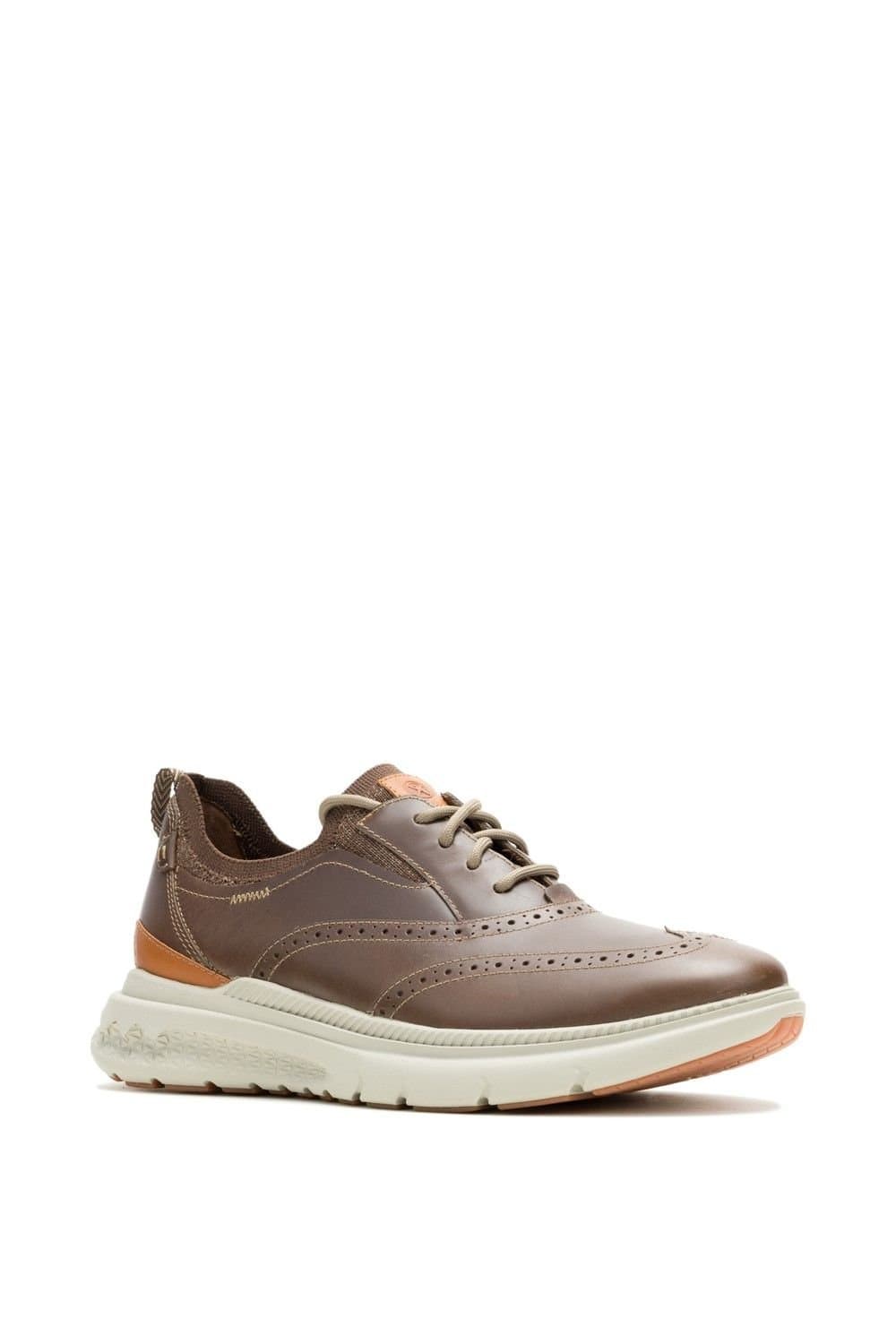 Hush Puppies Hush Puppies Men's Excel Wingtip Shoe in Brown