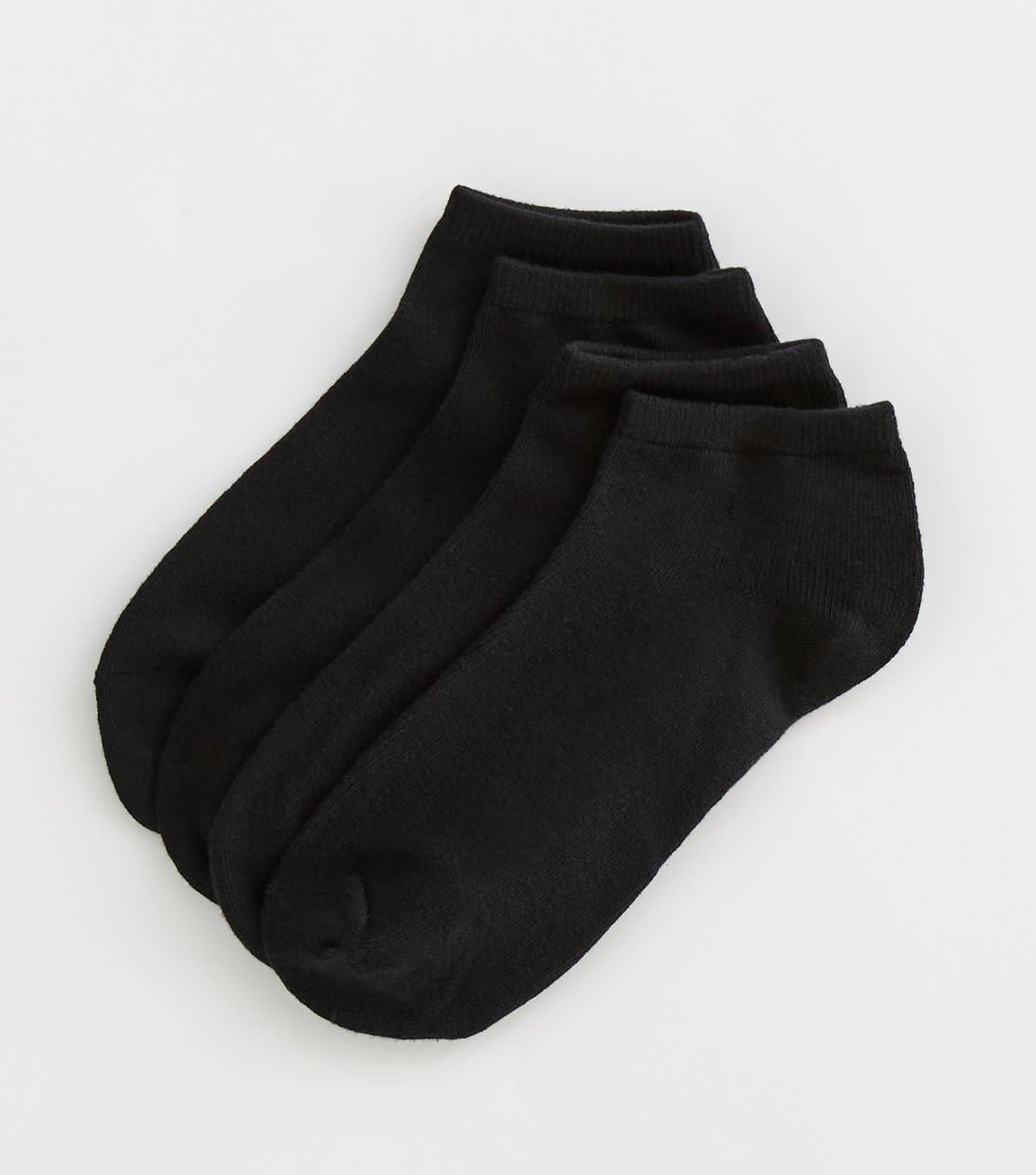 New Look New Look Black Trainer Socks 4-Pack