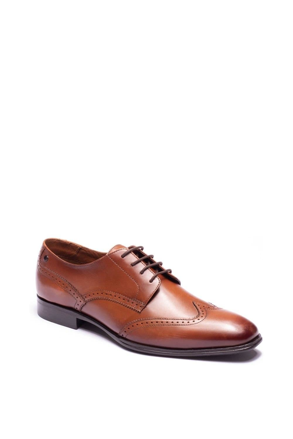 Base London Base London Men's Sloane Brogue Shoe in Tan