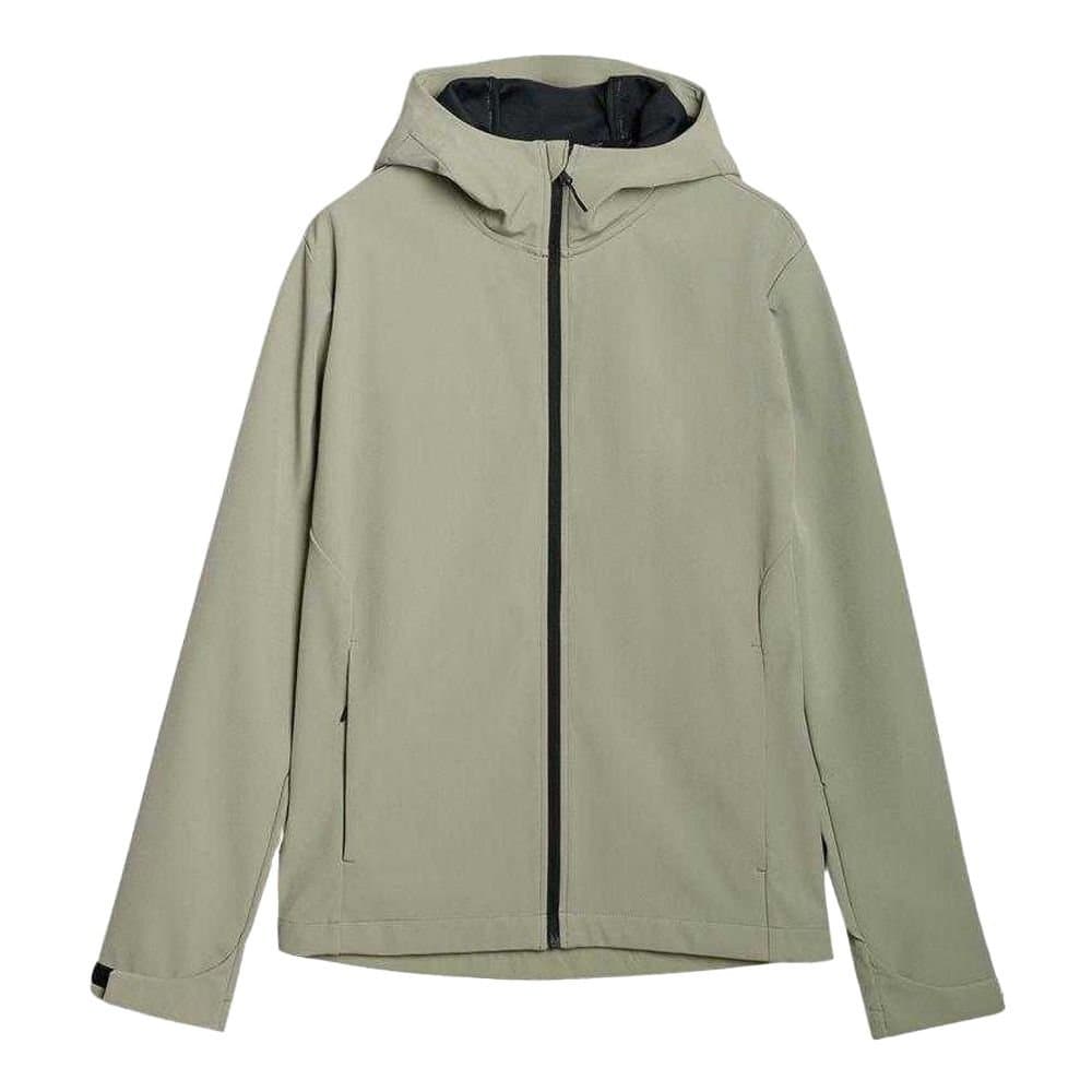 4F 4F Men's WSS25TSOFM324 Soft Shell Jacket in Green