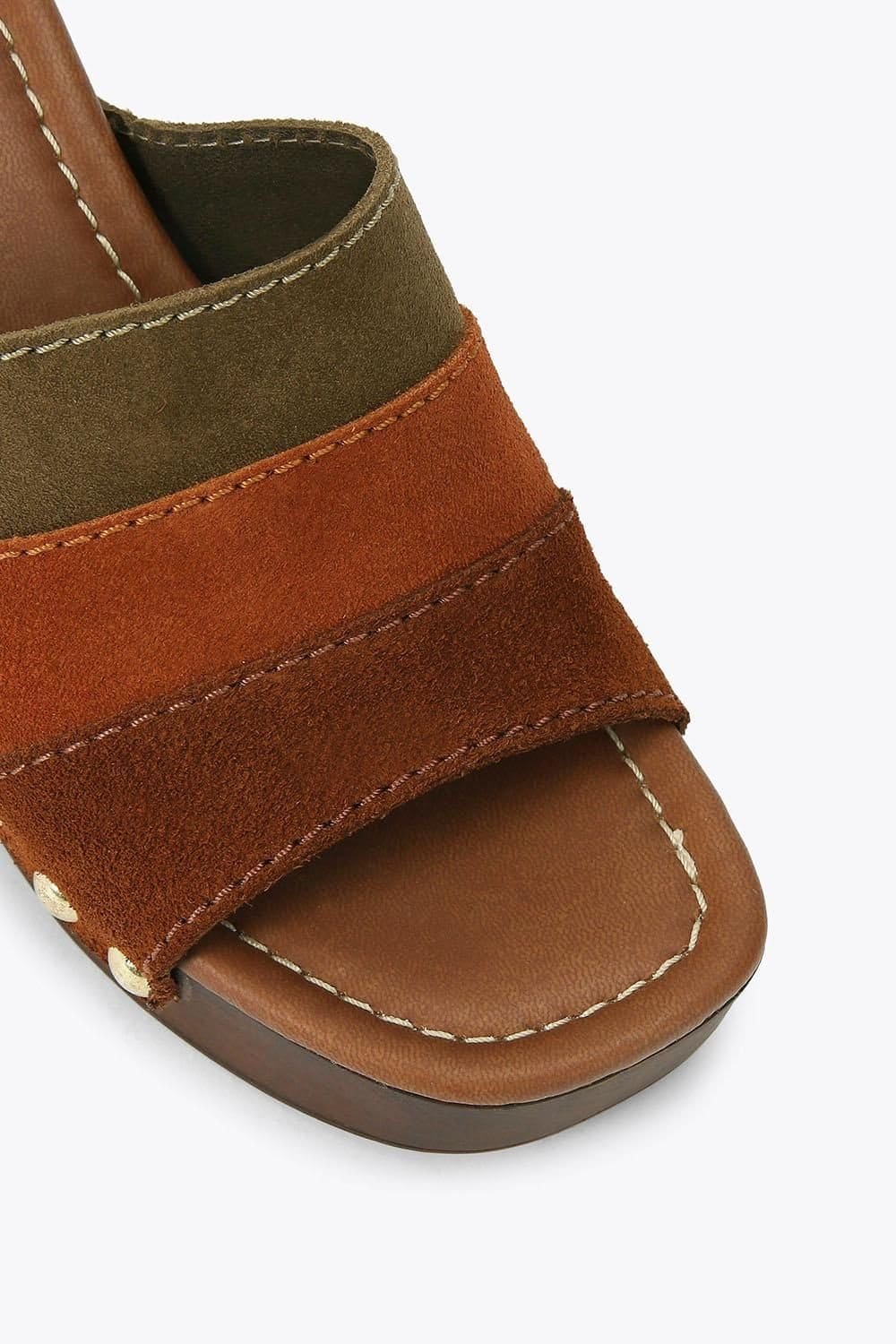 Carvela Carvela Women's 'Settanta Mule' Suede Heels - 4