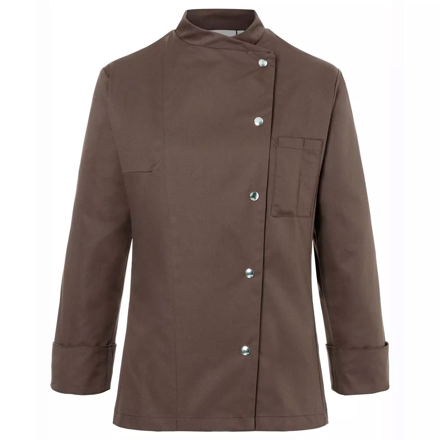 Karlowsky Karlowsky Women's Larissa Chef Jacket in Light Brown