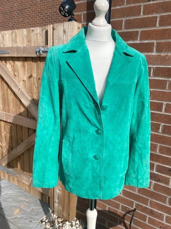 Damart Damart leather blazer